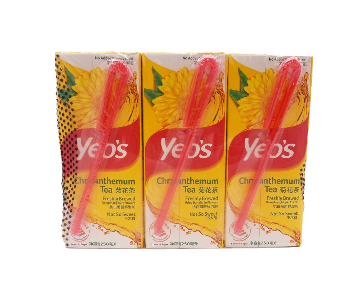 Yeos Chrysanthemum Tea Packet (4 x 6 x 250ml Carton) TIAN MA GROUP