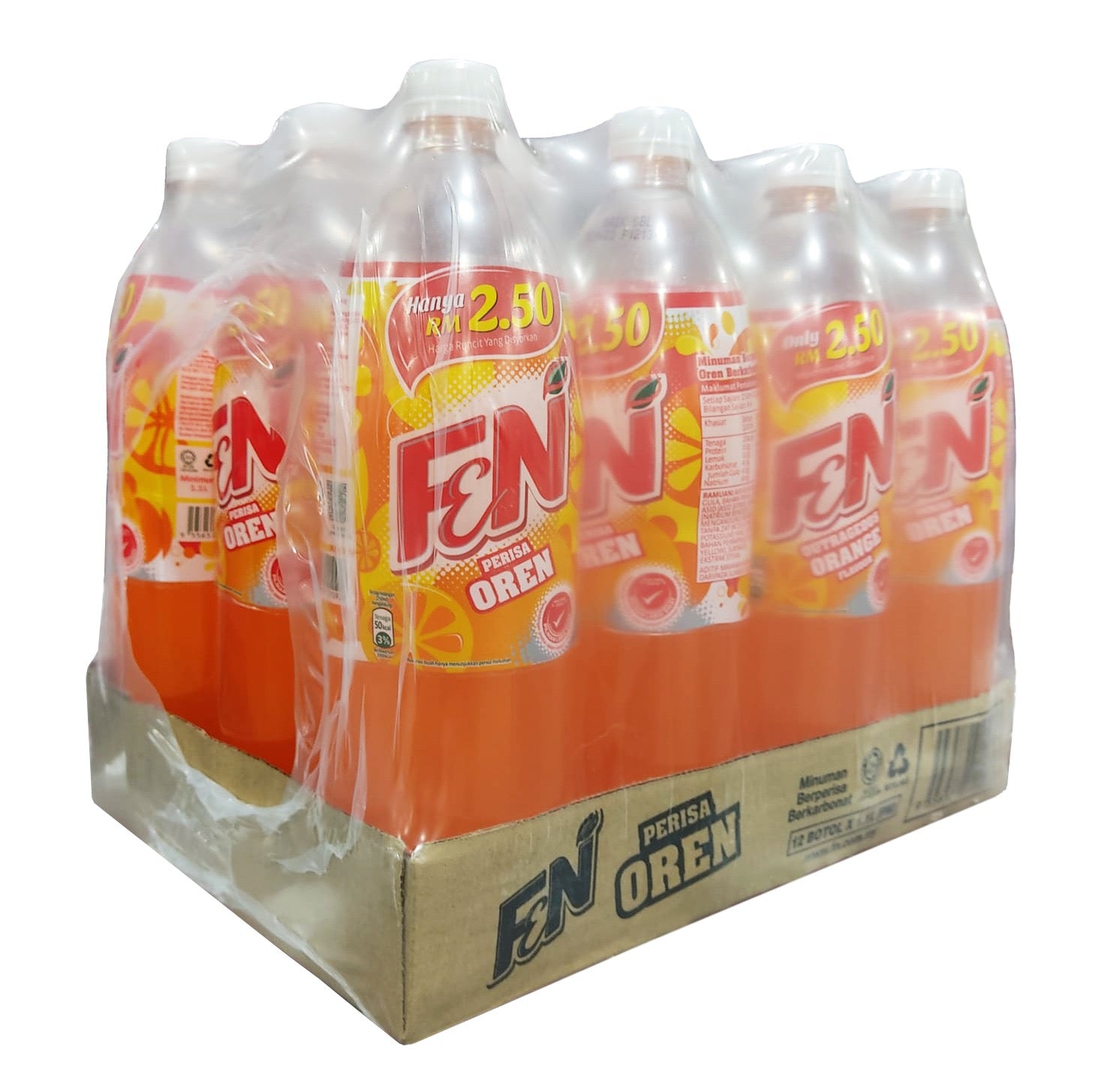 F&N Orange Bottle (12 x 1.1L – Carton)