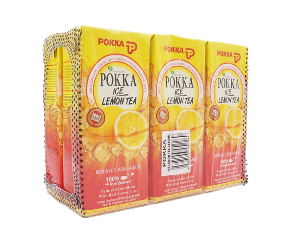 Pokka Lemon Tea Packet (4 x 6 x 250ml - Carton)