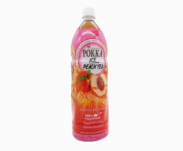 Pokka Peach Tea Bottle (12 x 1.5L - Carton)