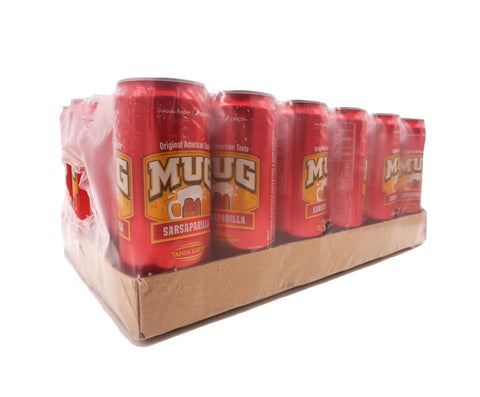 Mug Sarsaparilla Can (24 x 320ml - Carton)