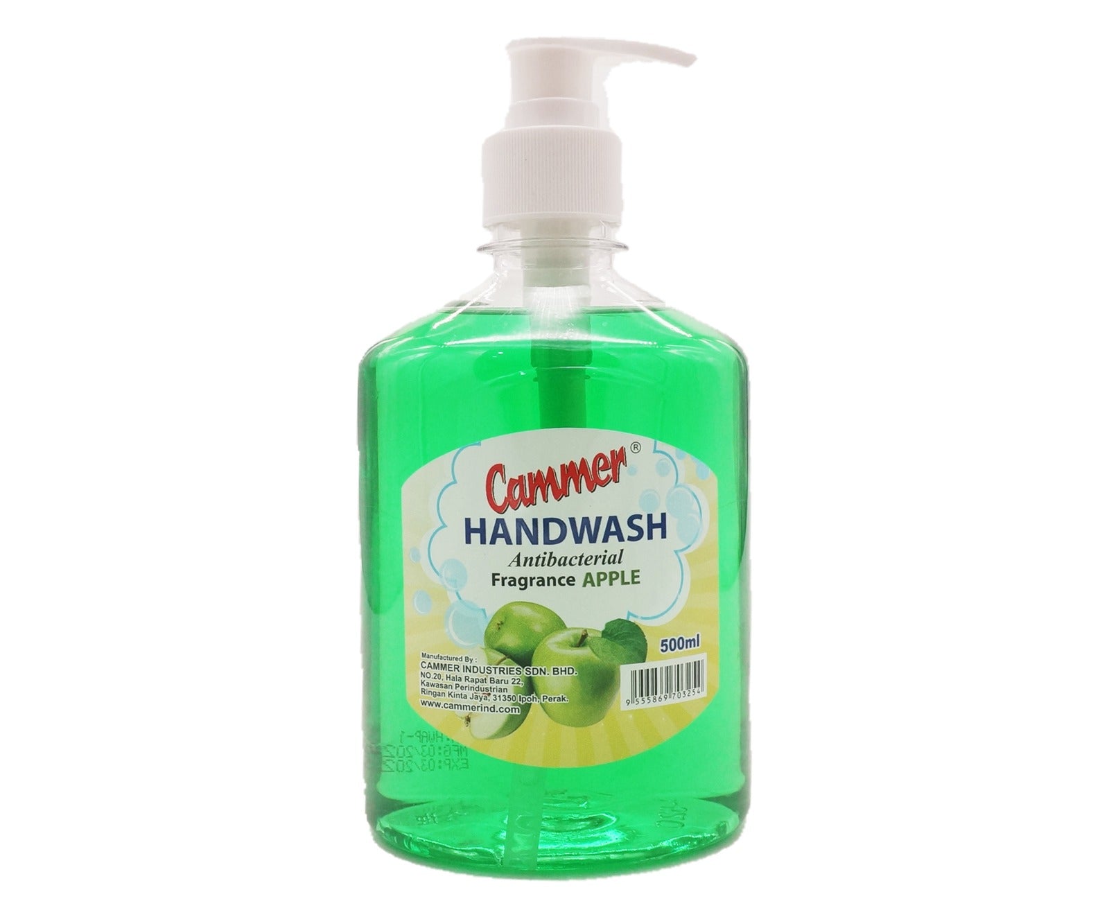 Cammer Anti Bacterial Handwash - Apple (500ml – Piece)