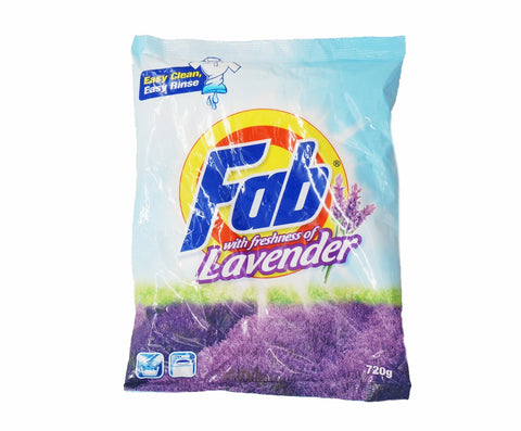 Fab Detergent Powder - Lavender (630g – Piece)