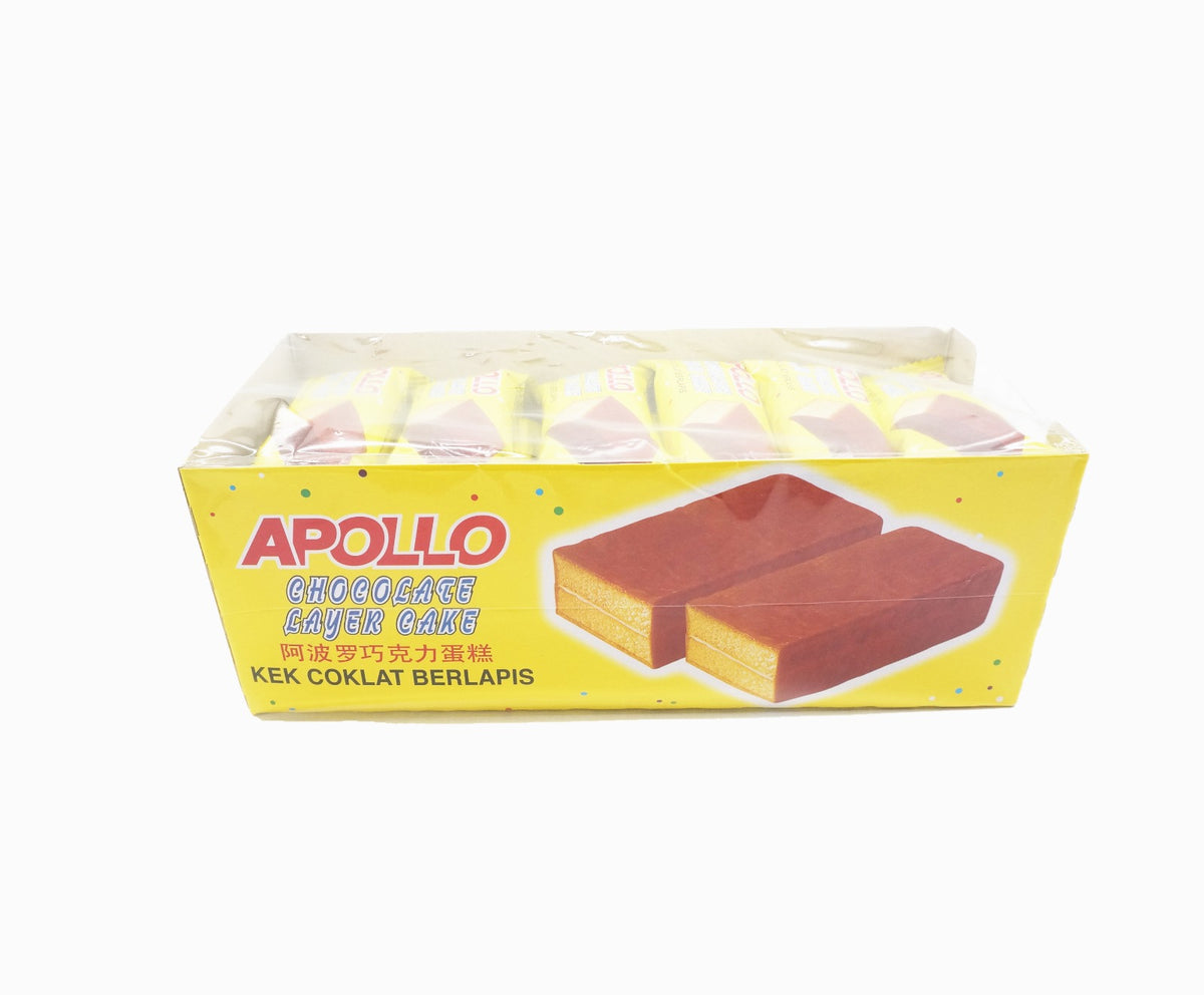 Apollo Layer Cake - Chocolate (24s x 18g - Piece) – TIAN MA GROUP ...