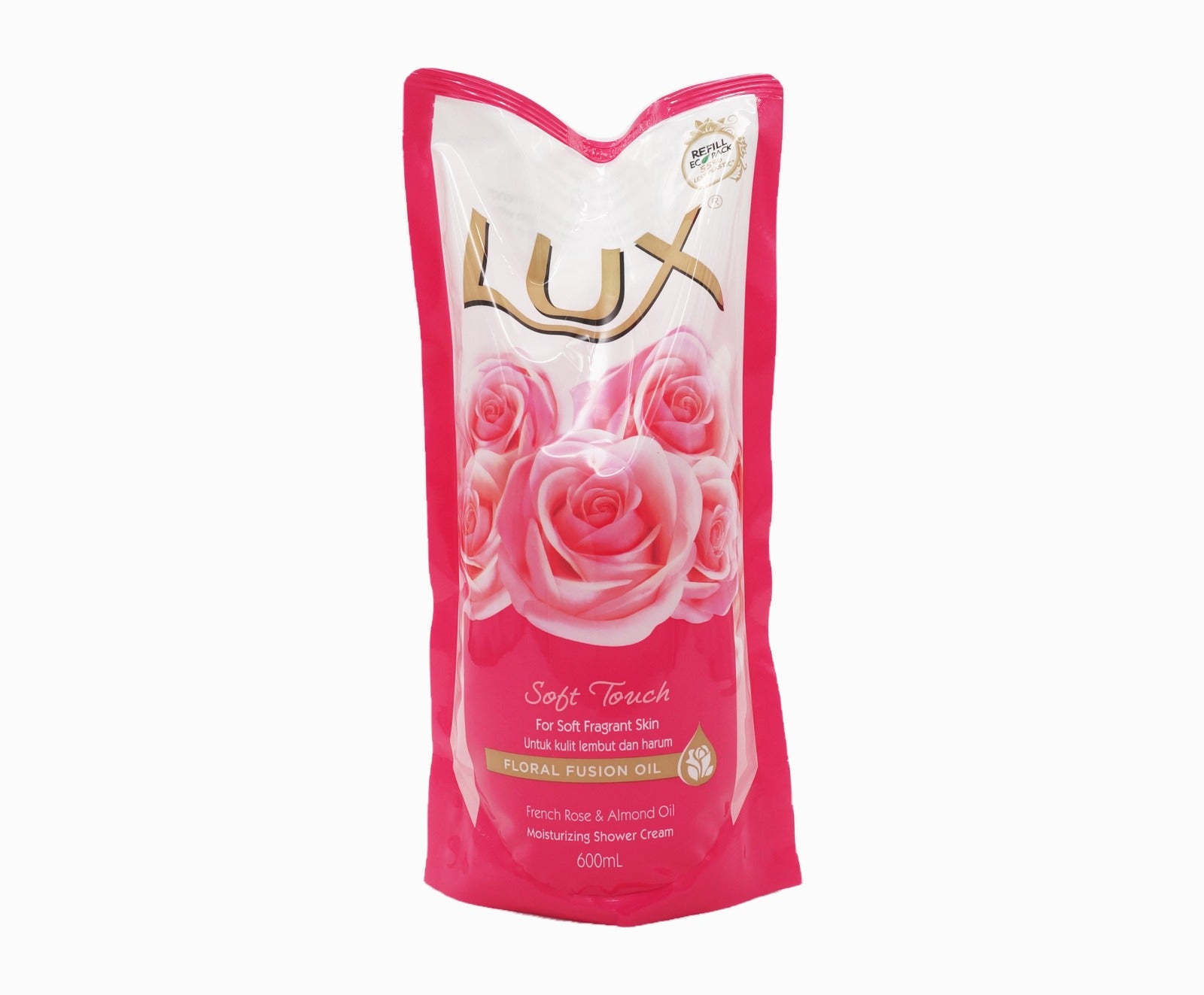 Lux Shower Cream Refill - Soft Touch (600ml – Piece)