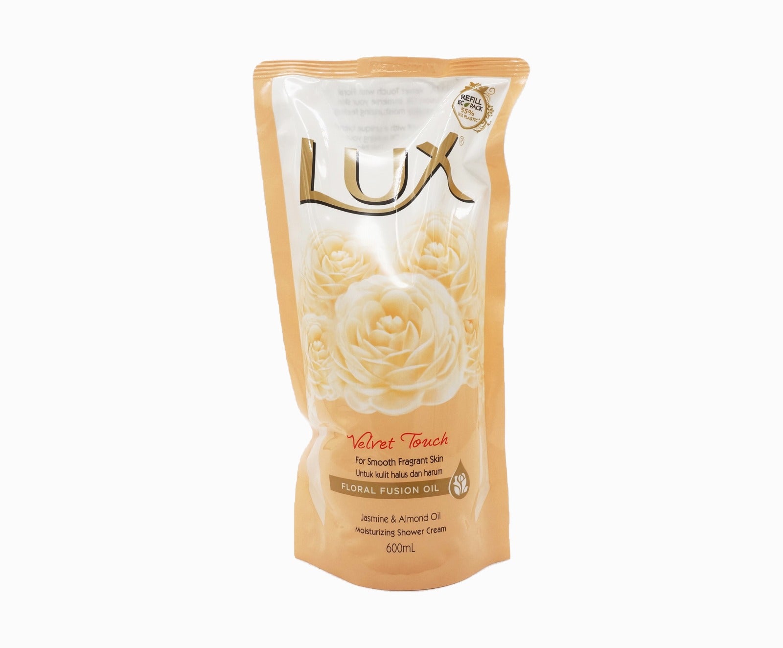 Lux Shower Cream Refill - Velvet Touch (600ml – Piece)