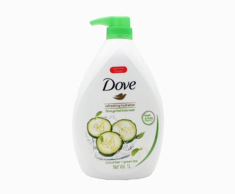 Dove Shower Cream - Go Fresh Cucumber Green Tea (1L – Piece)