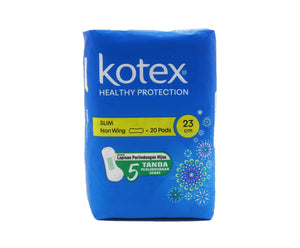 Kotex Soft & Smooth Slim Non Wing Pads - 23cm (20s x 5.45g – Piece)