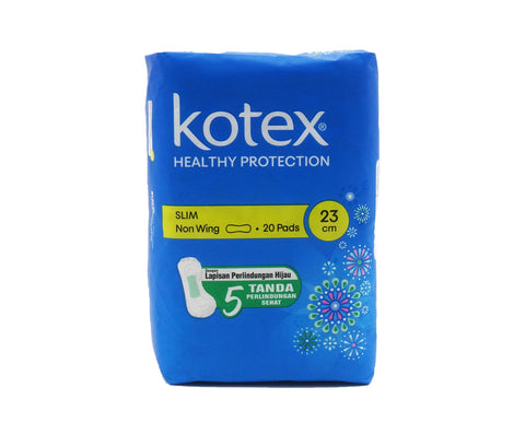 Kotex Soft & Smooth Slim Non Wing Pads - 23cm (20s x 5.45g – Piece)