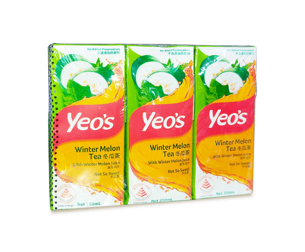 Yeos Winter Melon Tea Packet (4 x 6 x 250ml - Carton)