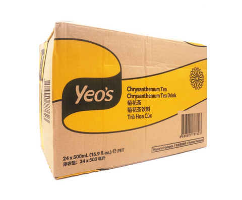 Yeos Chrysanthemum Tea Bottle (24 x  500ml - Carton)