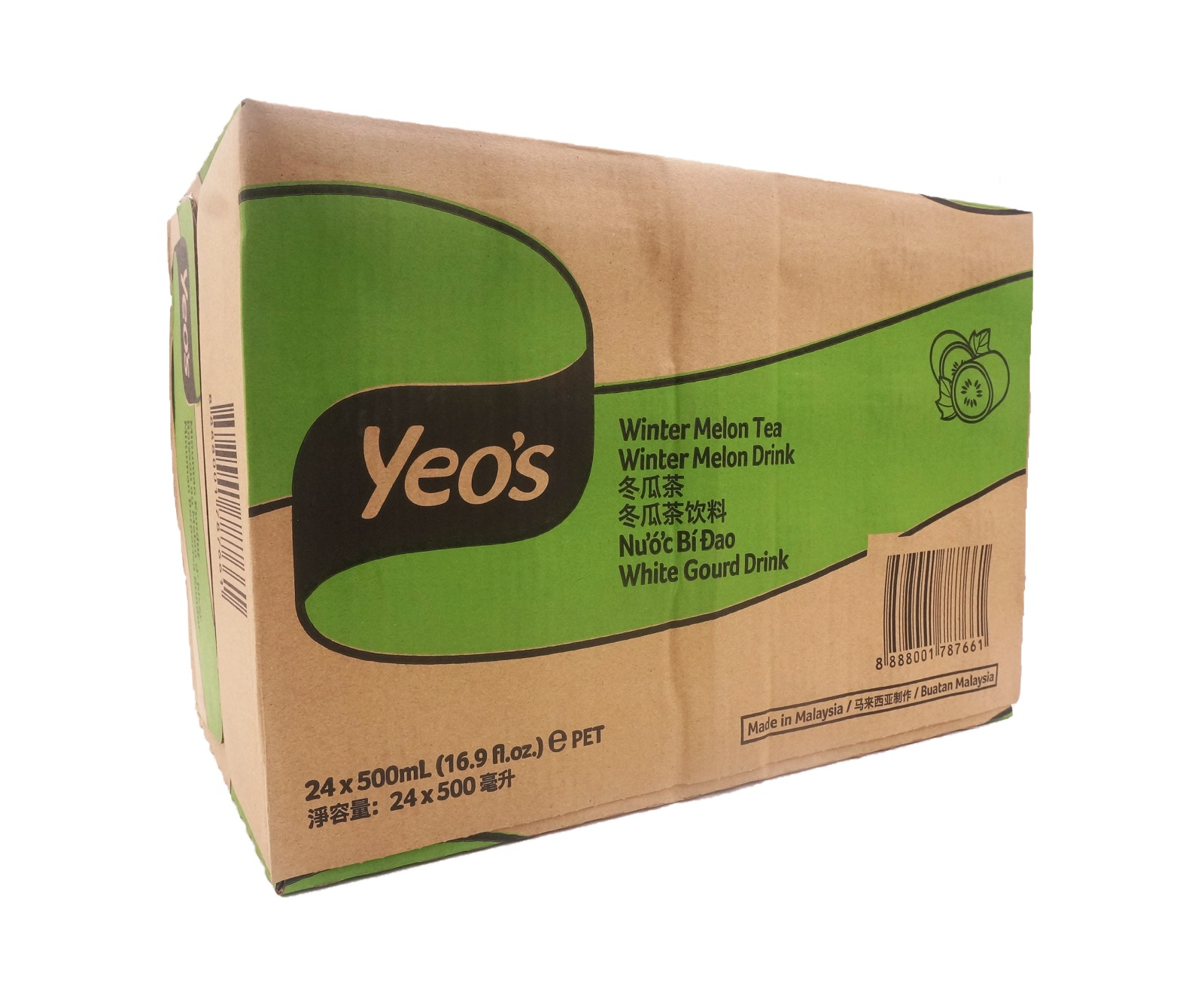 Yeos Winter Melon Tea Bottle (24 x 500ml - Carton)