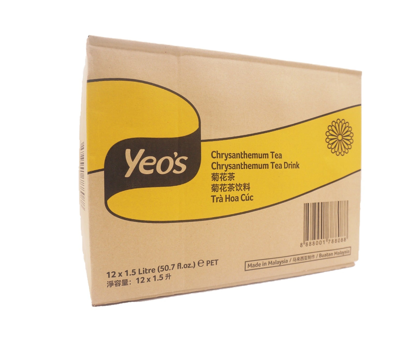 Yeos Chrysanthemum Tea Bottle (12 x 1.5L - Carton)